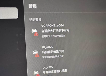 特斯拉Model Y上坡堵车溜车，方向灯失灵，有车友遇到过吗？